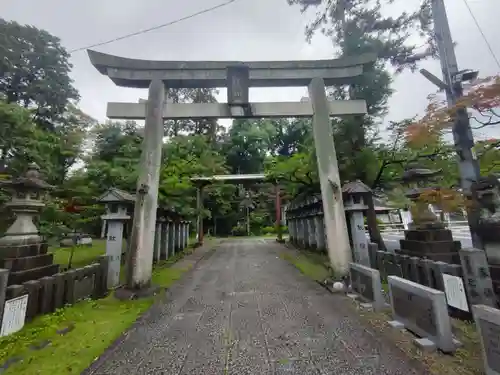 針綱神社の鳥居