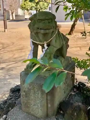 熊野神社の狛犬