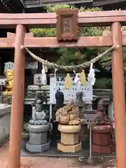 田村神社の像