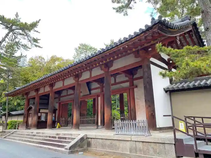 唐招提寺の山門・神門