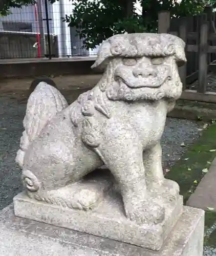 金王八幡宮の狛犬