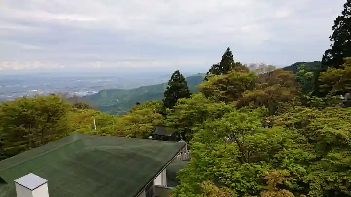 大山阿夫利神社の景色