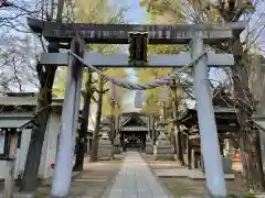 金村別雷神社の鳥居