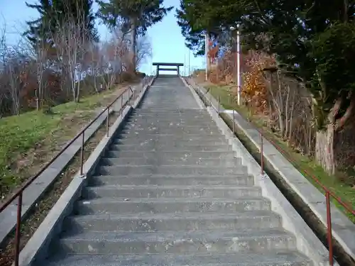 留辺蘂神社の鳥居