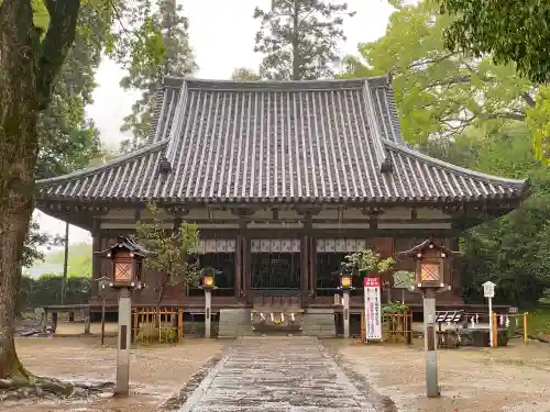 大直禰子神社の本殿・本堂