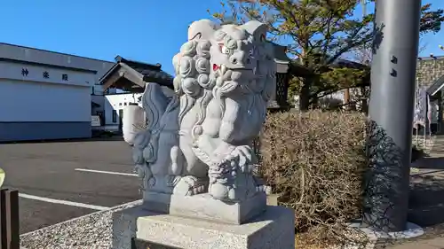 釧路八幡宮の狛犬