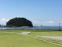 八百富神社の景色