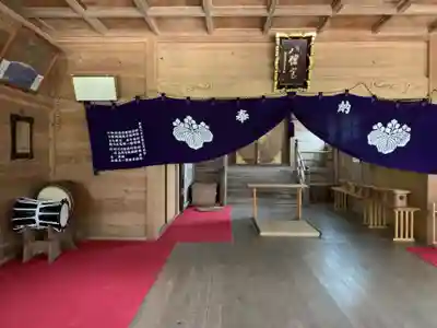 八幡神社の本殿・本堂