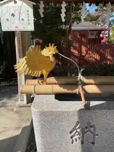 富岡八幡宮の手水舎