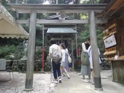 御髪神社の鳥居