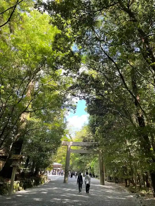伊勢神宮内宮(皇大神宮)の鳥居
