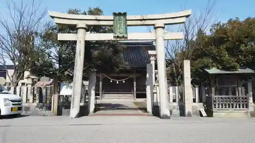 秋葉神社の鳥居