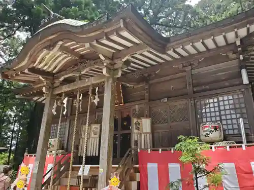 鷲子山上神社の本殿