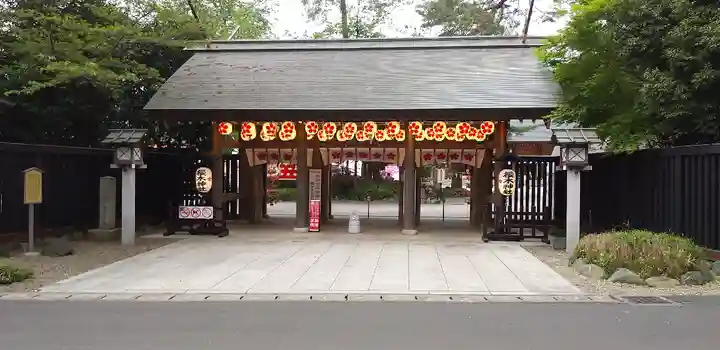 櫻木神社の山門・神門