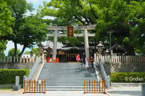 百舌鳥八幡宮の鳥居