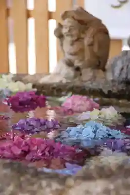 別小江神社の手水舎