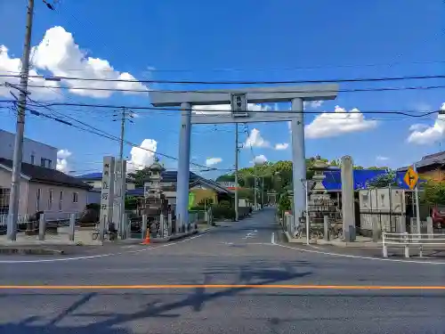 熊野社（岩崎熊野神社）の鳥居