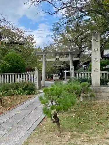 吒枳尼天（法伝寺）の鳥居