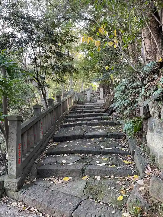 四合稲荷神社の景色