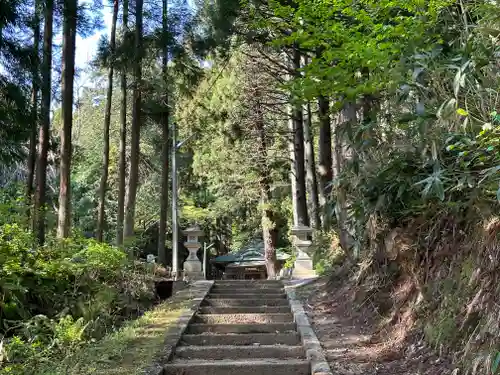 森観音堂の景色