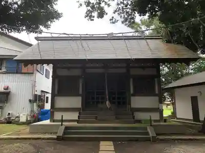諏訪神社の本殿・本堂