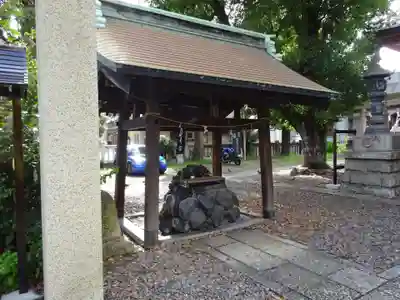 大森神社の手水舎