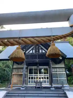 由仁神社の本殿・本堂