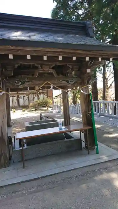 陸奥総社宮の手水舎