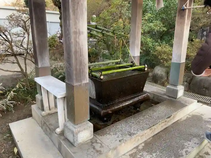 達磨寺の手水舎