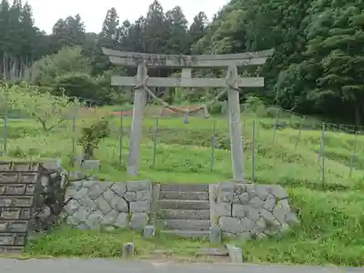皇太神社の鳥居