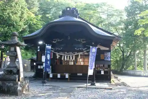 碓氷峠熊野神社の本殿・本堂