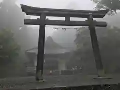村山浅間神社の鳥居