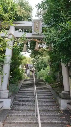 友呂岐神社の鳥居