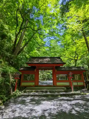 貴船神社の山門