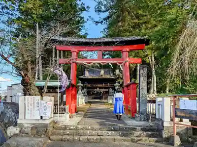 弓削神社の鳥居