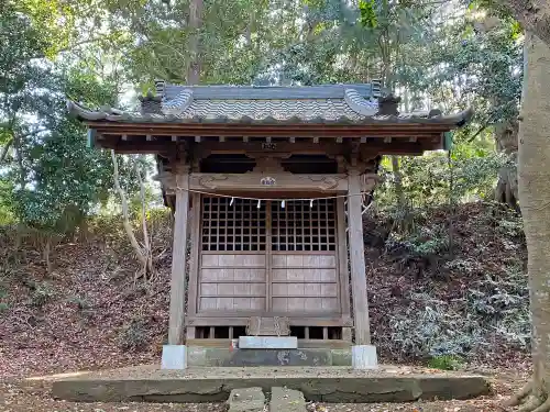 熊野神社（大庭神社舊趾）の末社・摂社