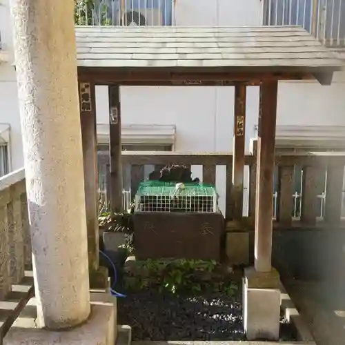 車町稲荷神社の手水舎