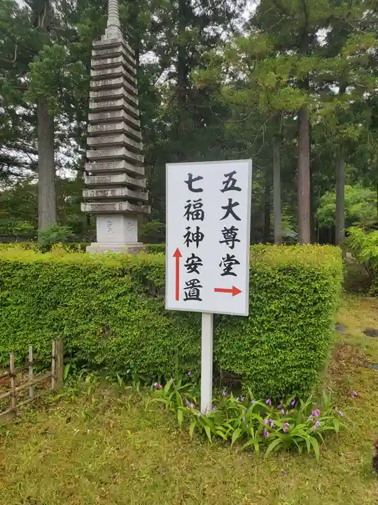鶏足寺の塔