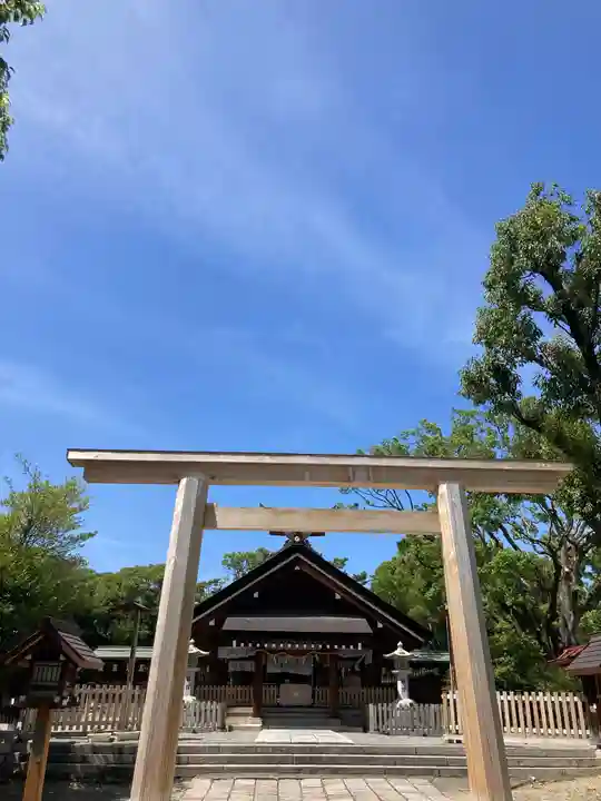 和泉國一之宮 大鳥大社の鳥居