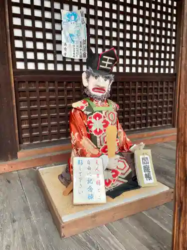 長宝寺の像