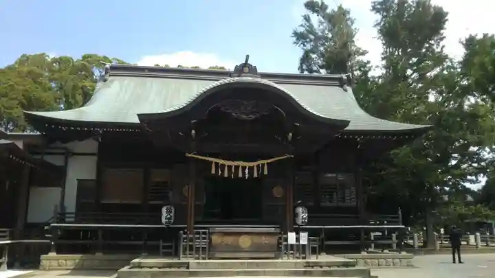 葛飾八幡宮の本殿・本堂