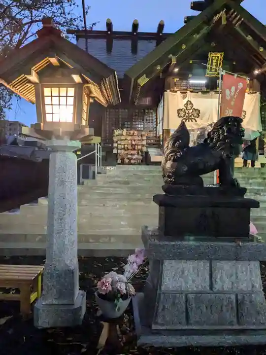 札幌諏訪神社の狛犬