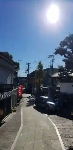 堀切天祖神社の鳥居