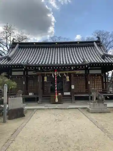 許麻神社の本殿・本堂