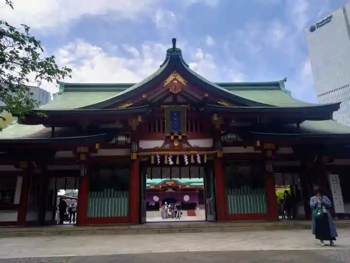 日枝神社の山門・神門