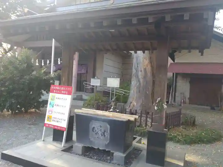 日野八坂神社の手水舎