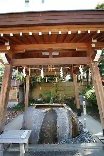 猿江神社の手水