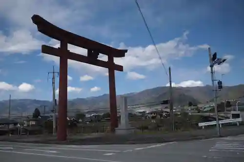 甲斐國一宮 浅間神社の鳥居