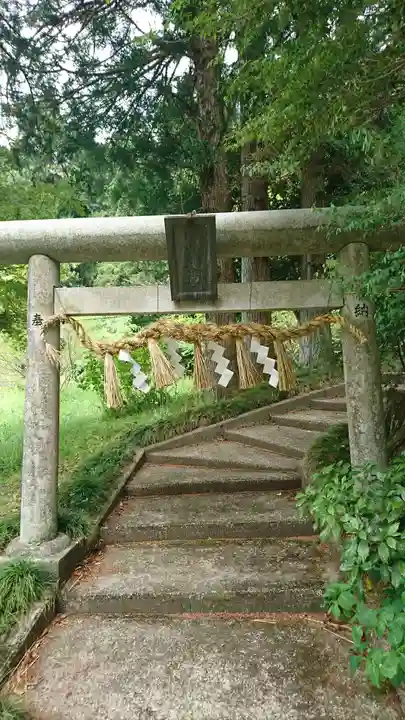 黒川神社の鳥居