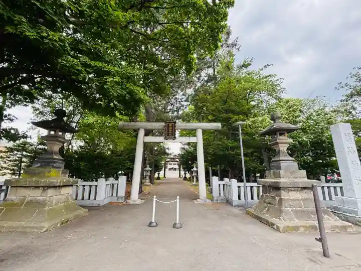篠路神社の鳥居